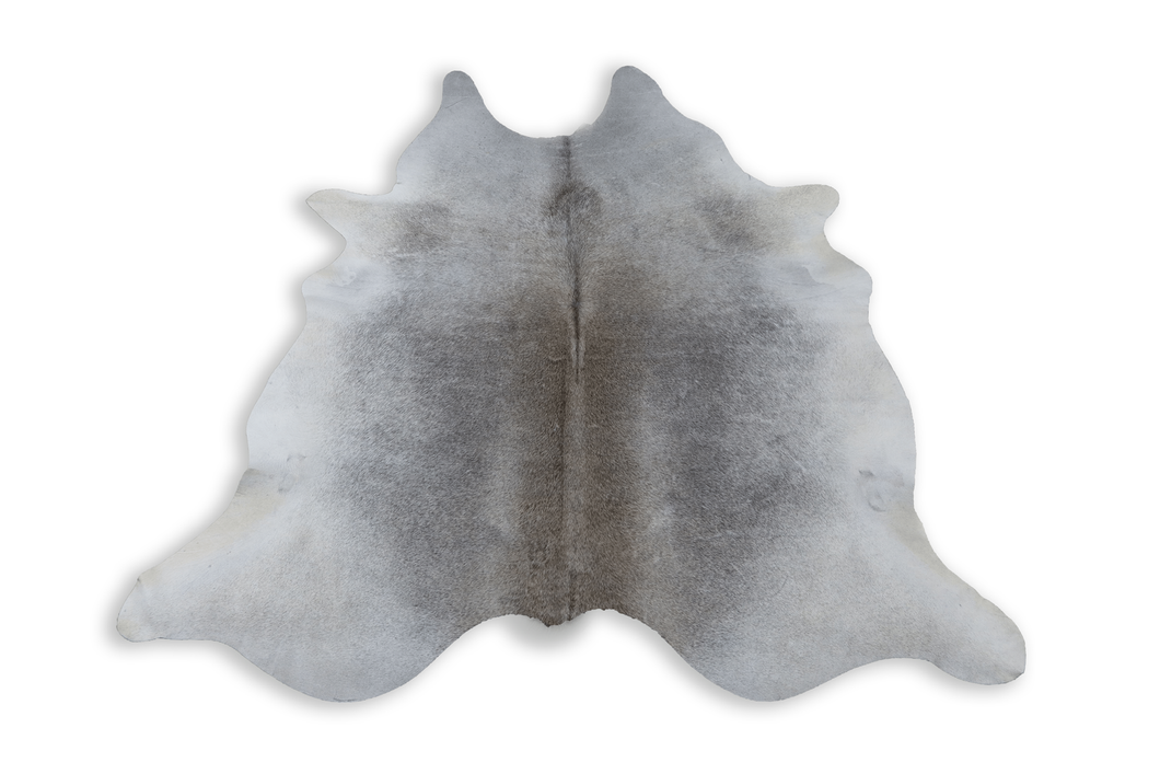 Grey (6.3 X 6.5 ft.) Exact As Photo BRAZILIAN Cowhide Rug | 100% Natural Cowhide Area Rug | Real Leather Cow Skin Rug | BZ371