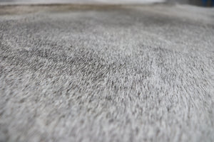 Grey (6.3 X 6.5 ft.) Exact As Photo BRAZILIAN Cowhide Rug | 100% Natural Cowhide Area Rug | Real Leather Cow Skin Rug | BZ371