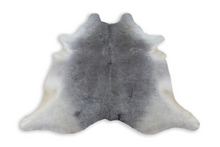 Load image into Gallery viewer, Grey (6.9 X 6.7 ft.) Exact As Photo BRAZILIAN Cowhide Rug | 100% Natural Cowhide Area Rug | Real Leather Cow Skin Rug | BZ372
