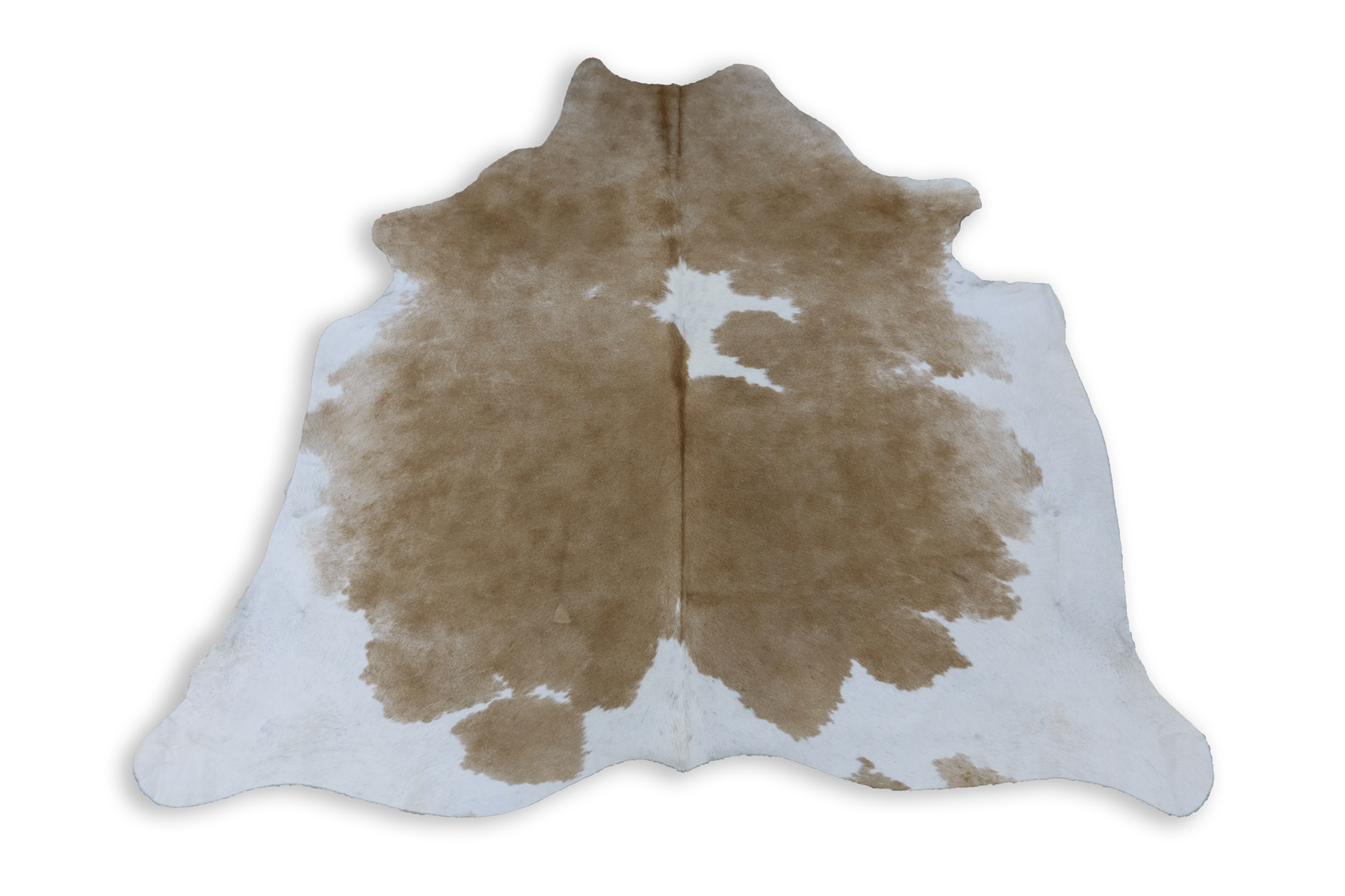 Brown White (6.4 X 6.5 ft.) Exact As Photo BRAZILIAN Cowhide Rug | 100% Natural Cowhide Area Rug | Real Leather Cow Skin Rug | BZ374