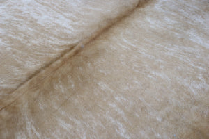 Light Brown White (6.2 X 6 ft.) Exact As Photo BRAZILIAN Cowhide Rug | 100% Natural Cowhide Area Rug | Real Leather Cow Skin Rug | BZ399
