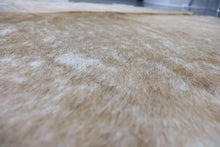 Load image into Gallery viewer, Light Brown White (6.2 X 6 ft.) Exact As Photo BRAZILIAN Cowhide Rug | 100% Natural Cowhide Area Rug | Real Leather Cow Skin Rug | BZ399
