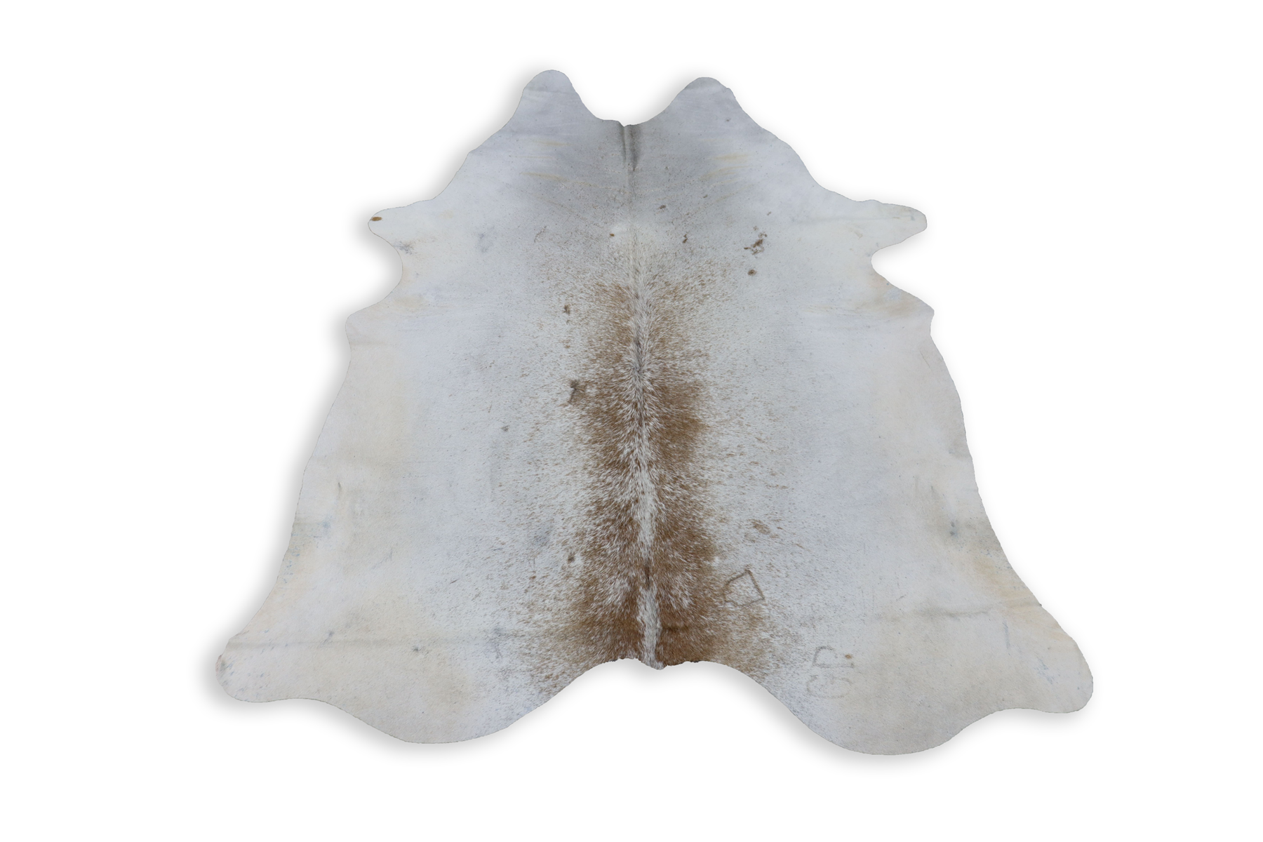 Tricolor (6.9 X 5.11 ft.) Exact As Photo BRAZILIAN Cowhide Rug | 100% Natural Cowhide Area Rug | Real Leather Cow Skin Rug | BZ406