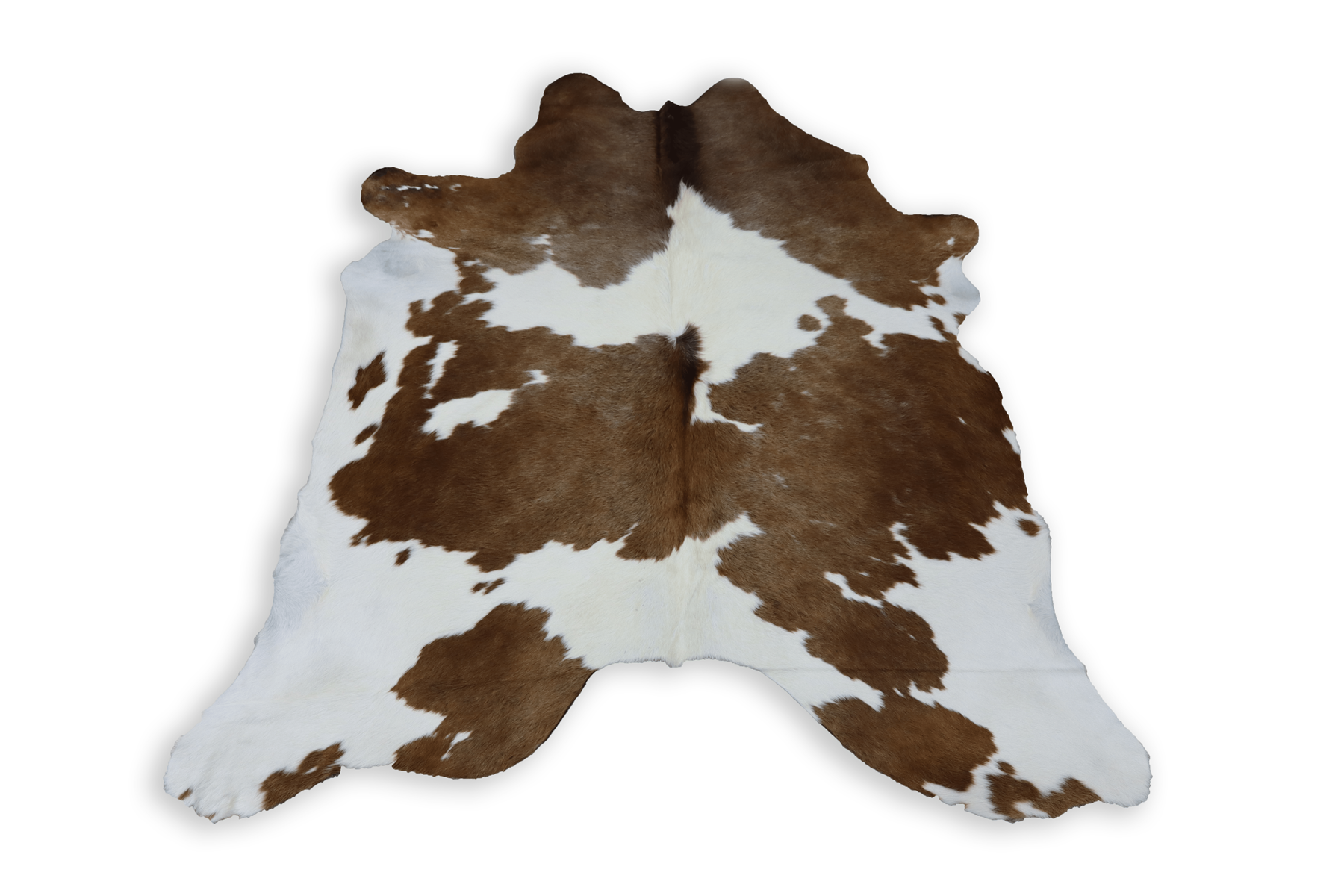 Brown White (6.11 X 5.10 ft.) Exact As Photo BRAZILIAN Cowhide Rug | 100% Natural Cowhide Area Rug | Real Leather Cow Skin Rug | BZ414