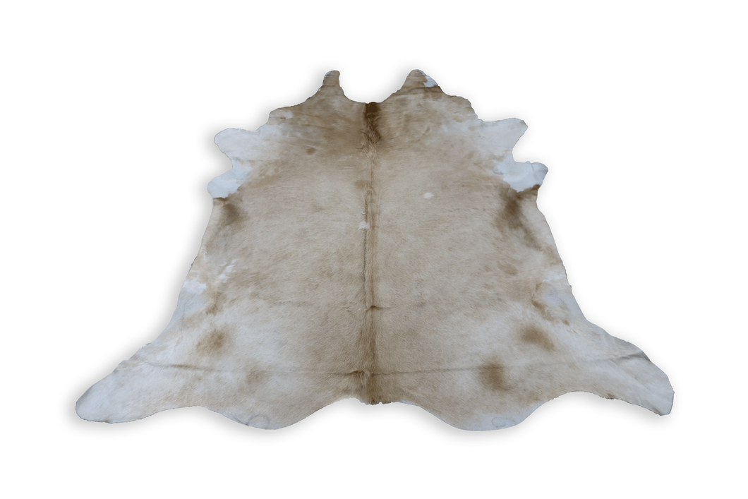 Light Brown White (8.10 X 8 ft.) Exact As Photo BRAZILIAN Cowhide Rug | 100% Natural Cowhide Area Rug | Real Leather Cow Skin Rug | BZ417