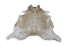 Load image into Gallery viewer, Light Brown White (8.2 X 7.3 ft.) Exact As Photo BRAZILIAN Cowhide Rug | 100% Natural Cowhide Area Rug | Real Leather Cow Skin Rug | BZ418
