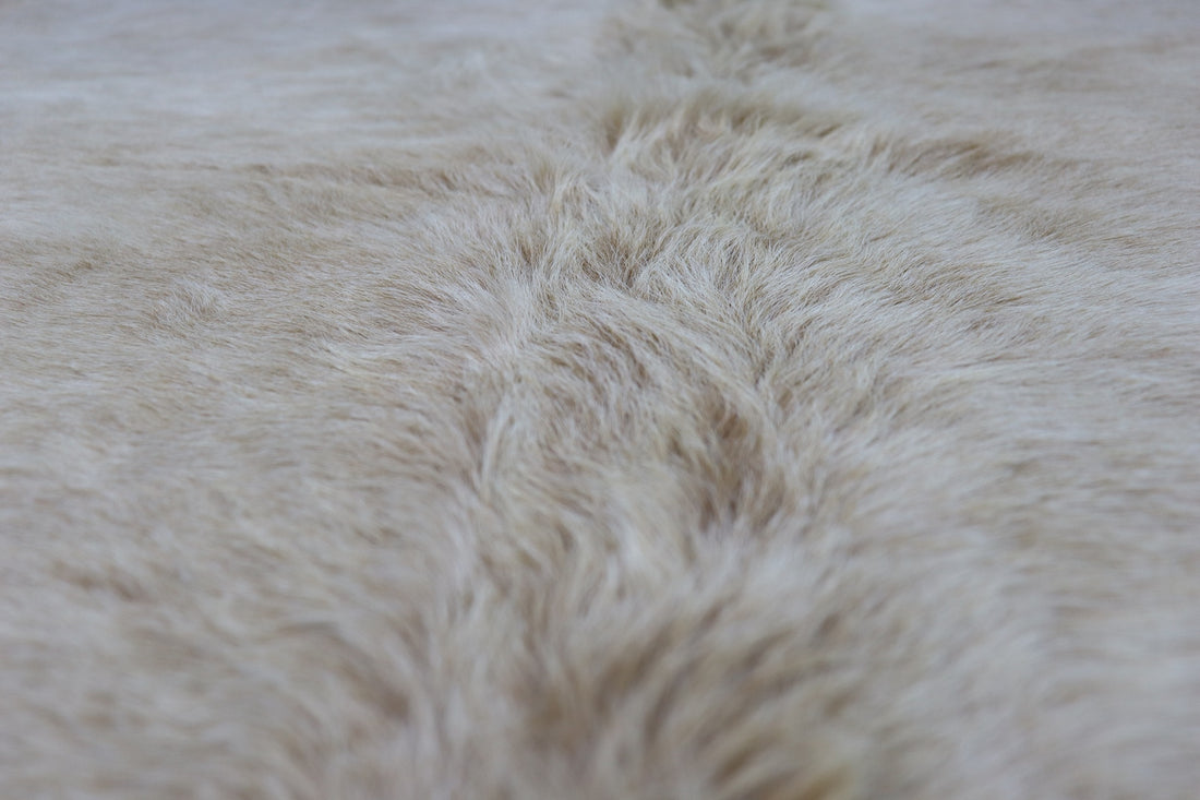 Light Brown White (8.5 X 7.11 ft.) Exact As Photo BRAZILIAN Cowhide Rug | 100% Natural Cowhide Area Rug | Real Leather Cow Skin Rug | BZ420