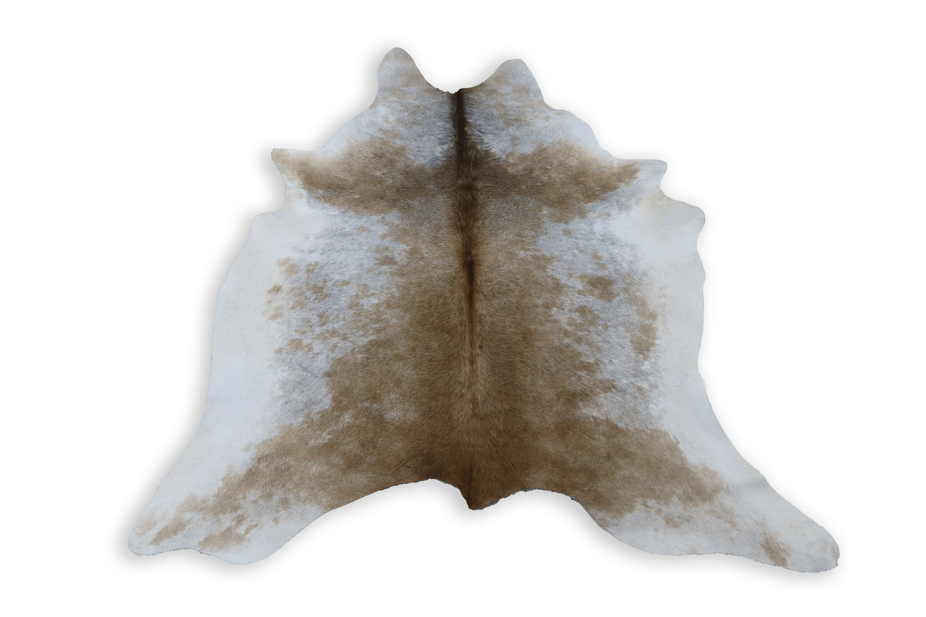 Brown White (6.6 X 6.2 ft.) Exact As Photo BRAZILIAN Cowhide Rug | 100% Natural Cowhide Area Rug | Real Leather Cow Skin Rug | BZ422