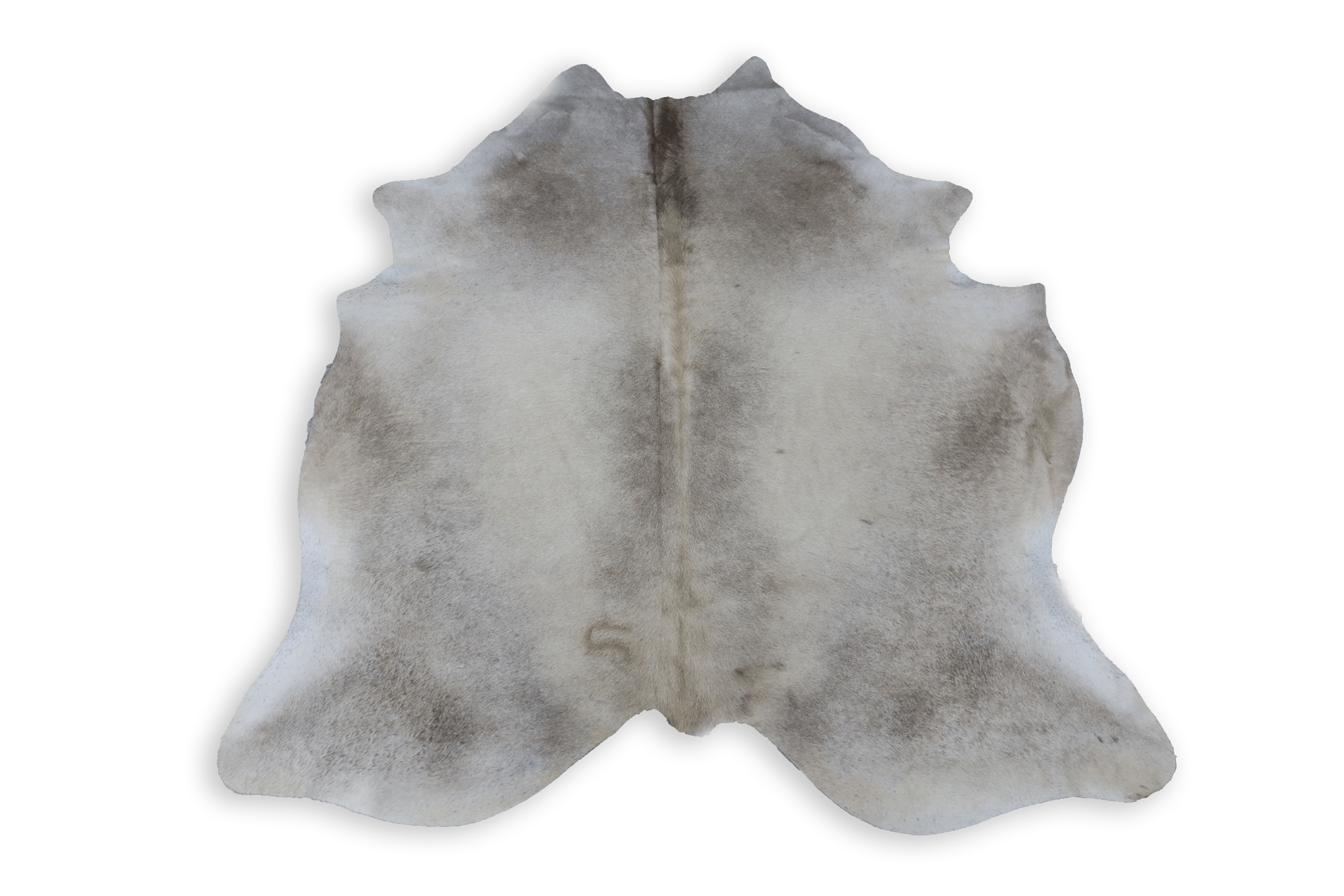 Grey White (6.11 X 5.10 ft.) Exact As Photo BRAZILIAN Cowhide Rug | 100% Natural Cowhide Area Rug | Real Leather Cow Skin Rug | BZ423