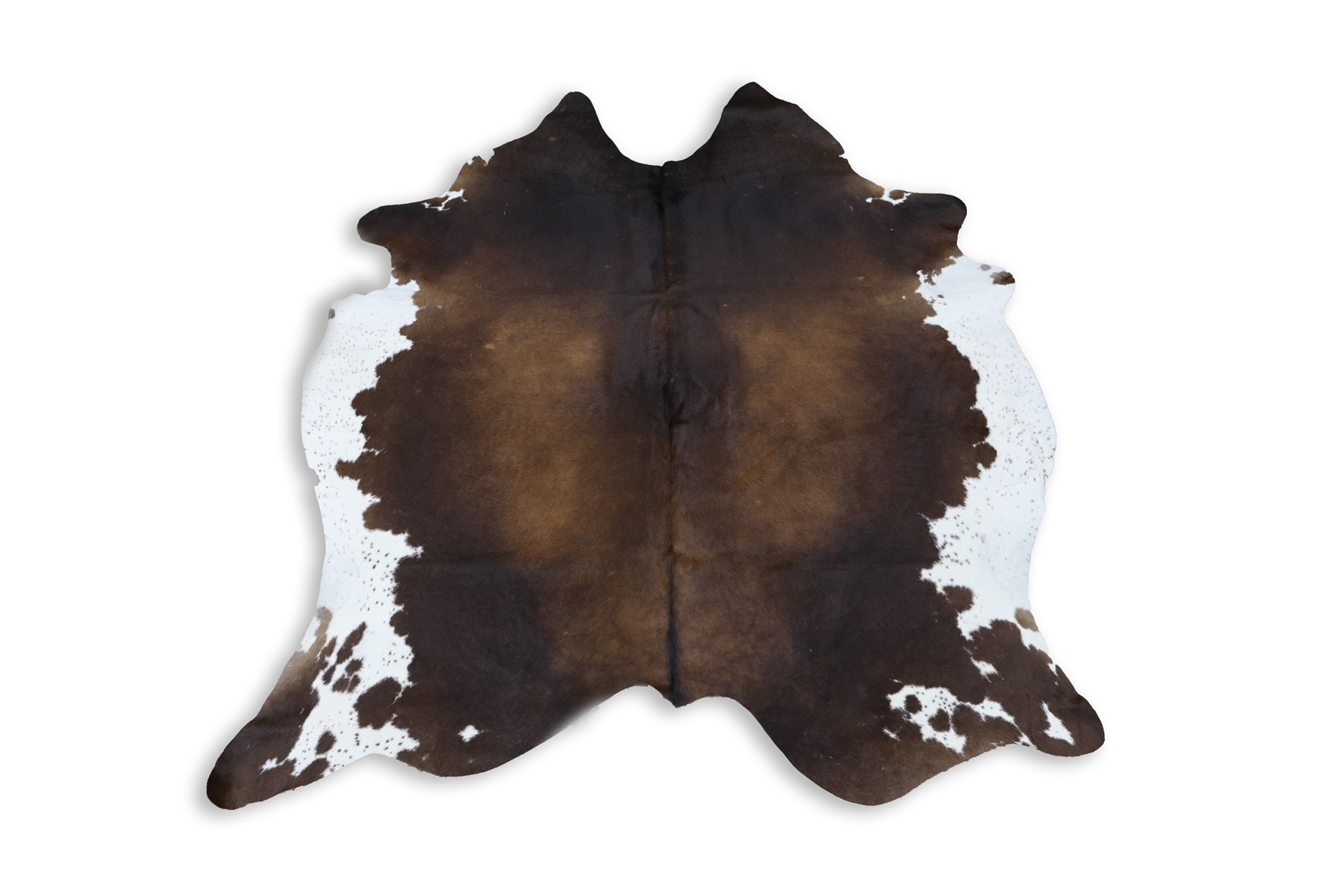 Tricolor (6.5 X 5.10 ft.) Exact As Photo BRAZILIAN Cowhide Rug | 100% Natural Cowhide Area Rug | Real Leather Cow Skin Rug | BZ436