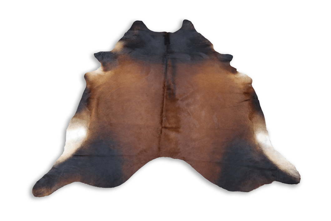 Tricolor (8.3 X 7.6 ft.) Exact As Photo BRAZILIAN Cowhide Rug | 100% Natural Cowhide Area Rug | Real Leather Cow Skin Rug | BZ459