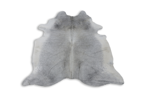 Grey (7.5 X 6.3 ft.) Exact As Photo BRAZILIAN Cowhide Rug | 100% Natural Cowhide Area Rug | Real Leather Cow Skin Rug | BZ472