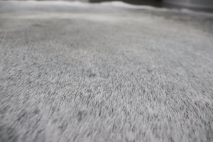 Grey (7.5 X 6.3 ft.) Exact As Photo BRAZILIAN Cowhide Rug | 100% Natural Cowhide Area Rug | Real Leather Cow Skin Rug | BZ472