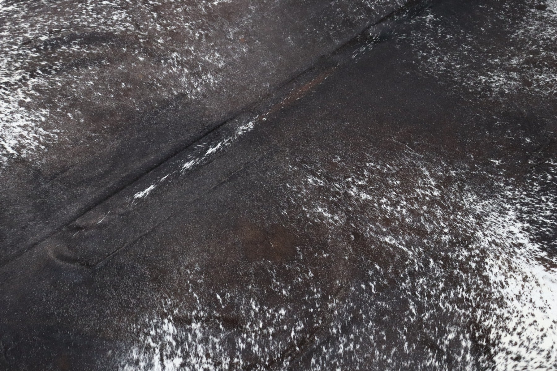 Black White (7.7 X 6.10 ft.) Exact As Photo BRAZILIAN Cowhide Rug | 100% Natural Cowhide Area Rug | Real Leather Cow Skin Rug | BZ482