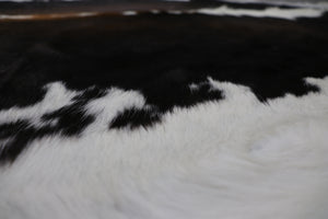 Tricolor (7.5 X 7 ft.) Exact As Photo BRAZILIAN Cowhide Rug | 100% Natural Cowhide Area Rug | Real Leather Cow Skin Rug | BZ495