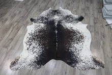 Load image into Gallery viewer, Tricolor (7.1 X 6.7 ft.) Exact As Photo BRAZILIAN Cowhide Rug | 100% Natural Cowhide Area Rug | Real Leather Cow Skin Rug | BZ501
