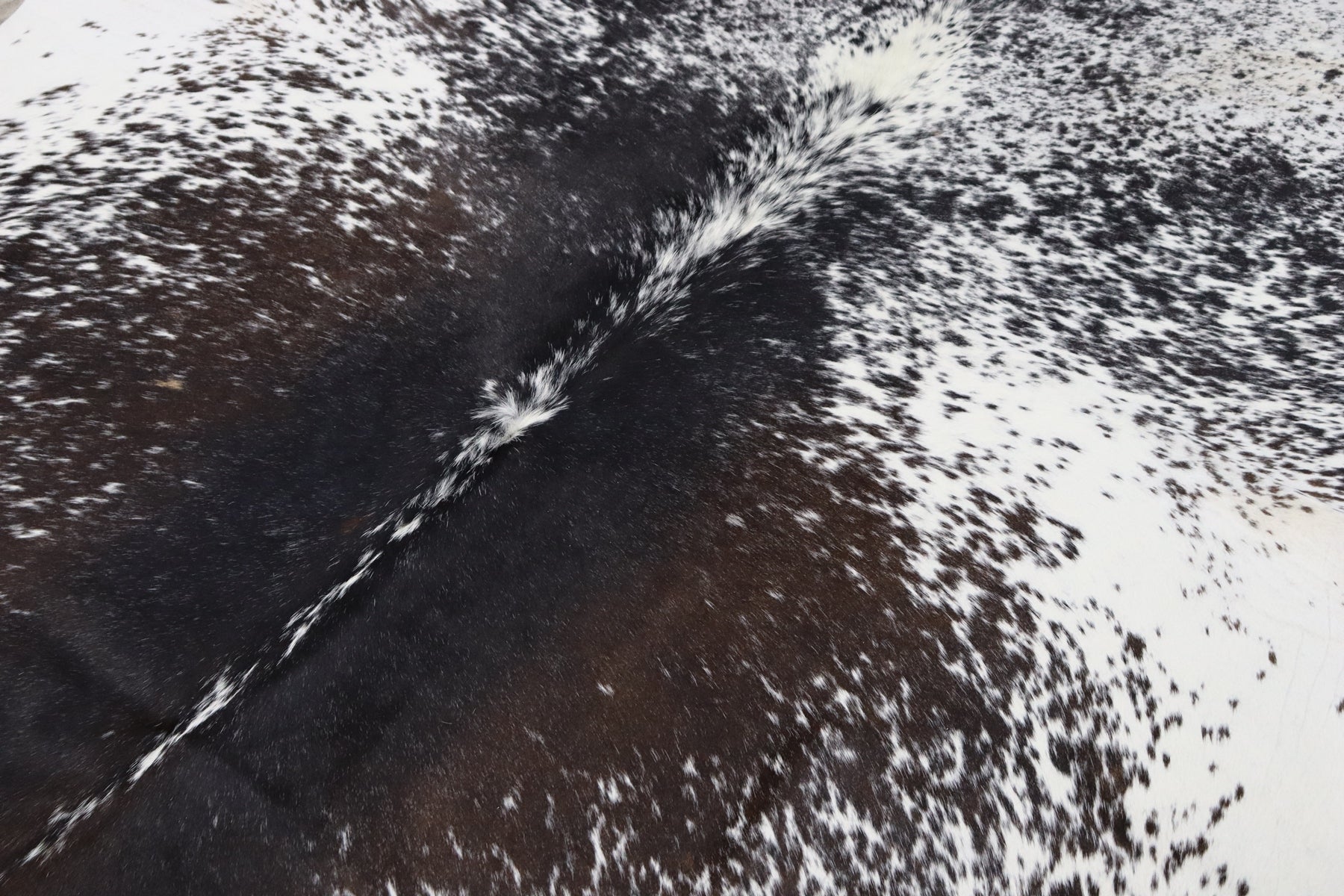 Tricolor (7.1 X 6.7 ft.) Exact As Photo BRAZILIAN Cowhide Rug | 100% Natural Cowhide Area Rug | Real Leather Cow Skin Rug | BZ501