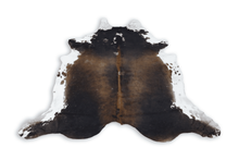 Load image into Gallery viewer, Tricolor (8.5 X 8 ft.) Exact As Photo BRAZILIAN Cowhide Rug | 100% Natural Cowhide Area Rug | Real Leather Cow Skin Rug | BZ502
