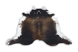 Tricolor (8.5 X 8 ft.) Exact As Photo BRAZILIAN Cowhide Rug | 100% Natural Cowhide Area Rug | Real Leather Cow Skin Rug | BZ502