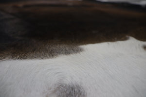 Tricolor (8.5 X 8 ft.) Exact As Photo BRAZILIAN Cowhide Rug | 100% Natural Cowhide Area Rug | Real Leather Cow Skin Rug | BZ502