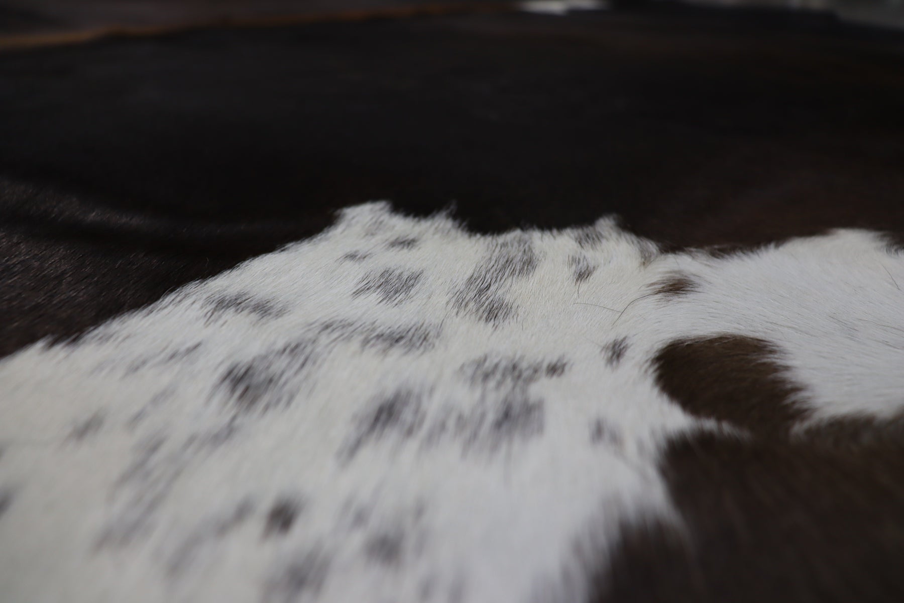 Tricolor (7.1 X 6.9 ft.) Exact As Photo BRAZILIAN Cowhide Rug | 100% Natural Cowhide Area Rug | Real Leather Cow Skin Rug | BZ505