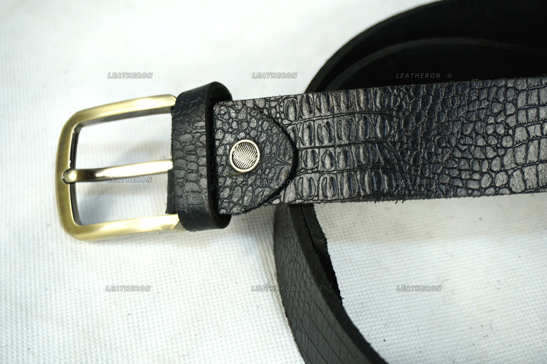 Handcrafted Genuine Leather Belt – Classic Design & Superior Quality