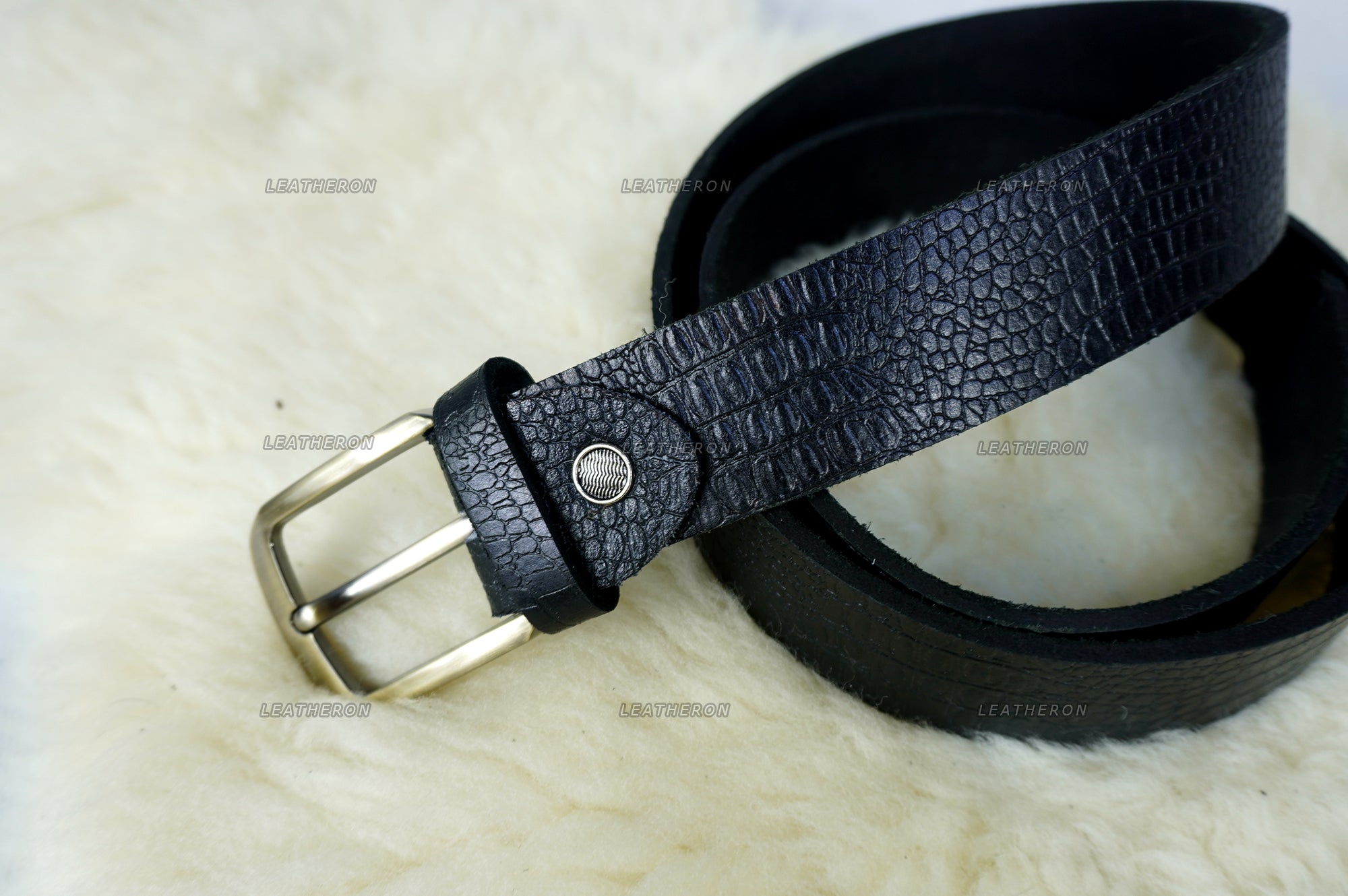 Handcrafted Genuine Leather Belt – Classic Design & Superior Quality