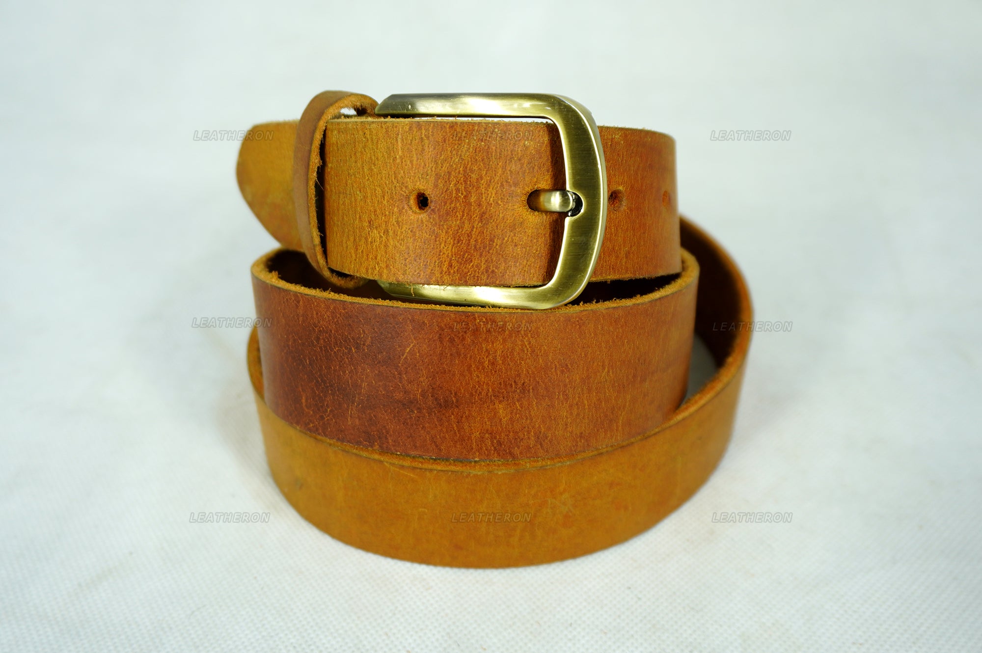 Premium Leather Belt - Handmade, Elegant Design