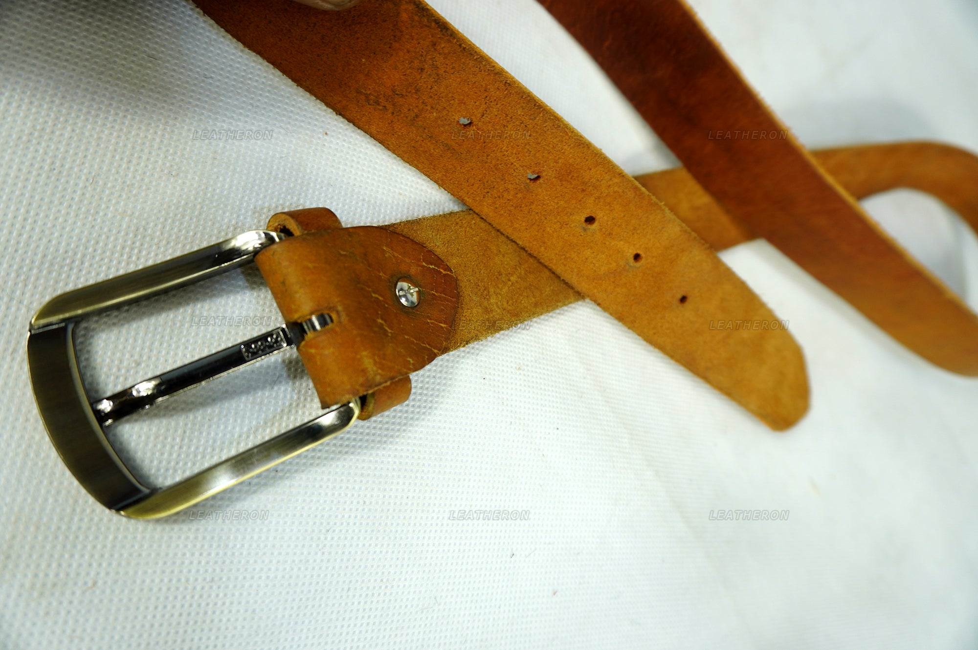 Premium Leather Belt - Handmade, Elegant Design