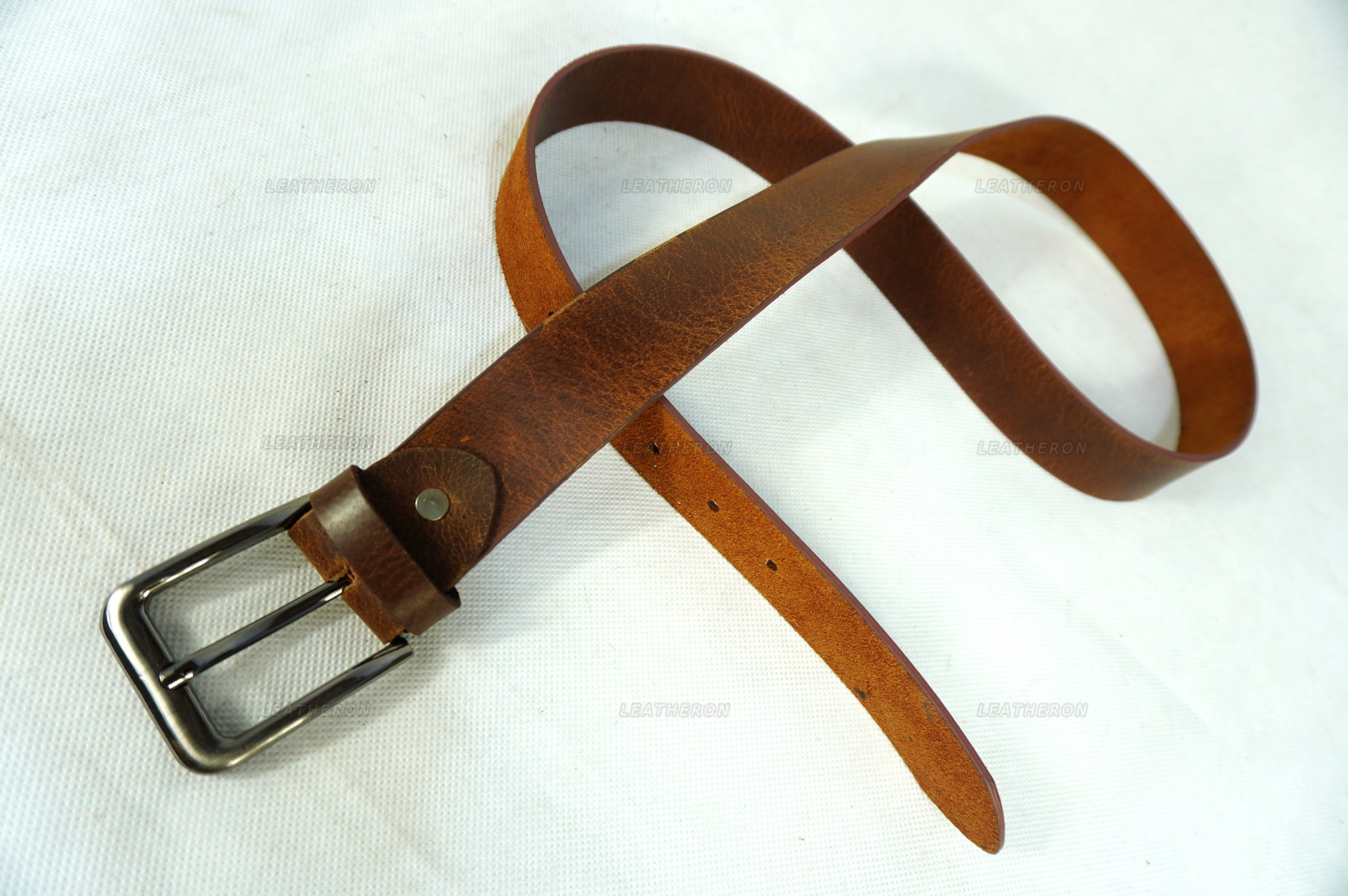 Handcrafted Leather Belt - Real Leather, Premium Materials