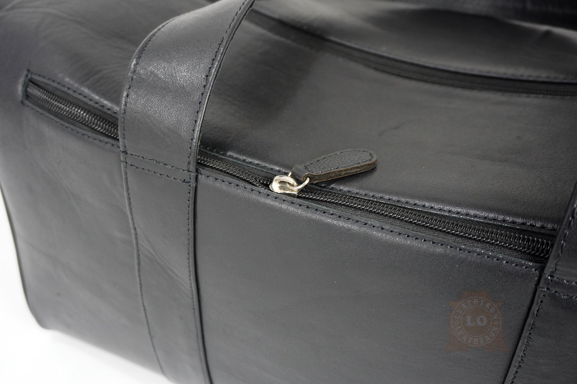 Genuine Leather Handmade Duffel Bag for Travel, Work, or Gym