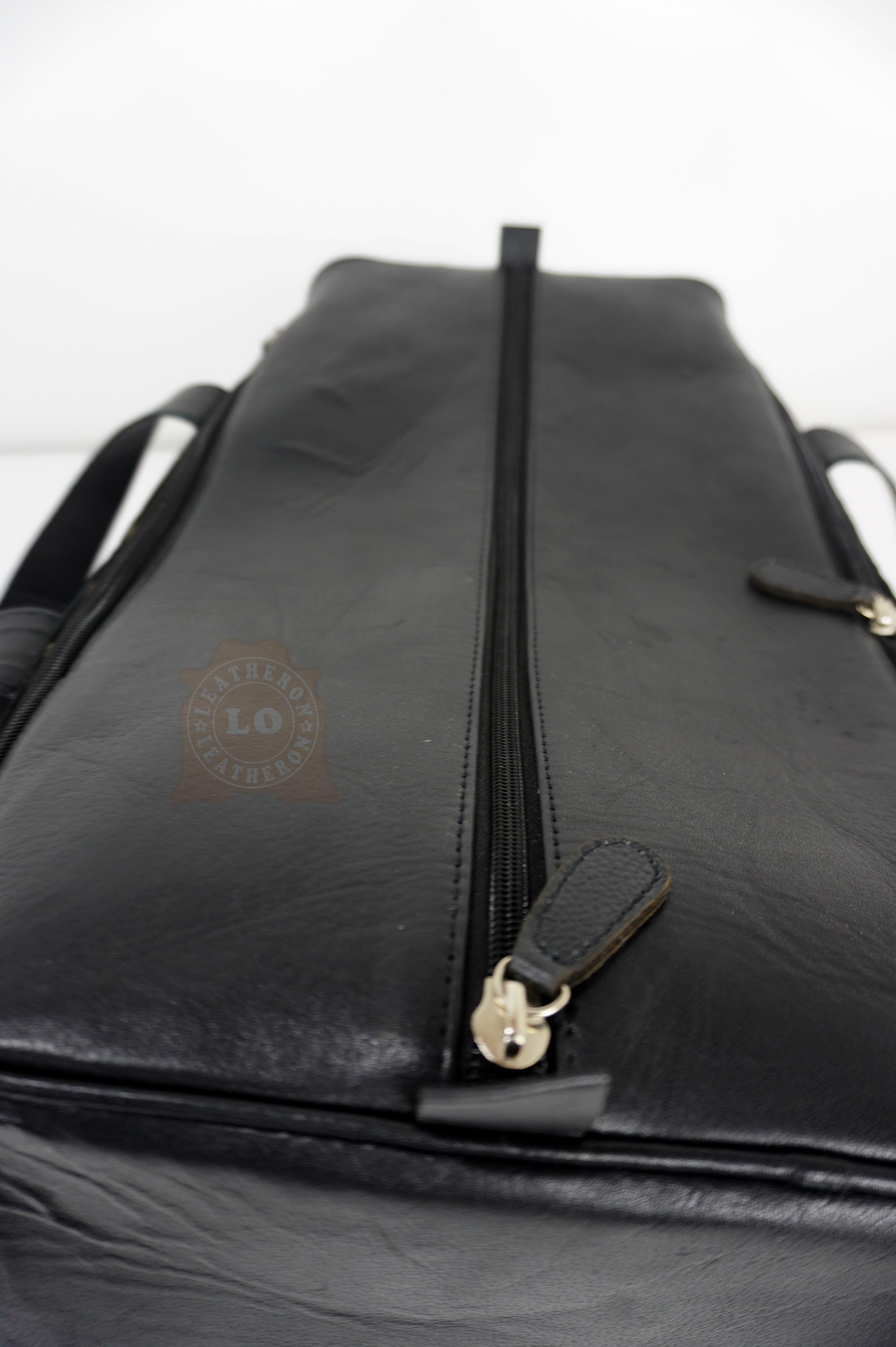Genuine Leather Handmade Duffel Bag for Travel, Work, or Gym