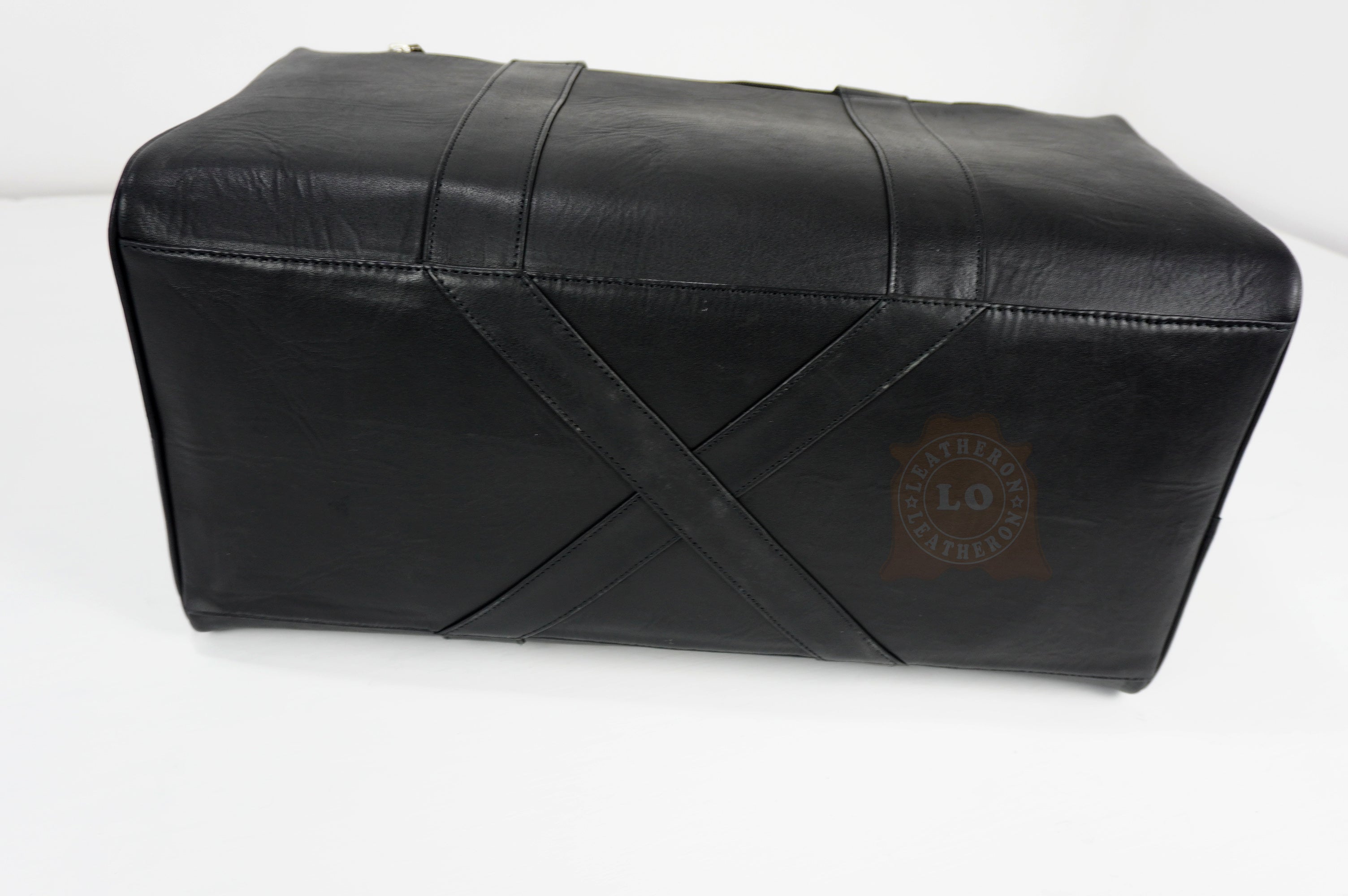 Genuine Leather Handmade Duffel Bag for Travel, Work, or Gym
