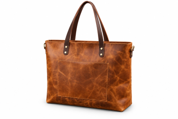 Classic Leather Tote for Women – Handbag, Purse, Work Bag, Gift for Wife or Girlfriend