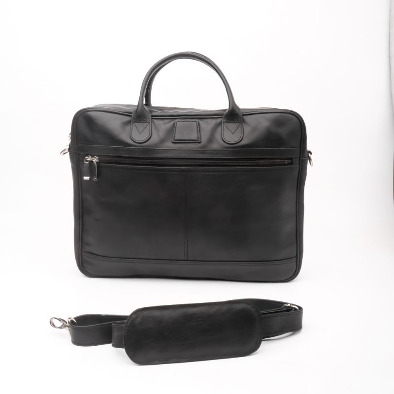 100% Real Leather Laptop Bag | Handmade Office Leather Bag