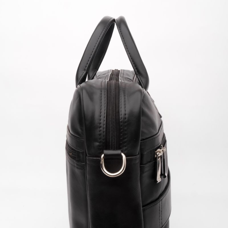 100% Real Leather Laptop Bag | Handmade Office Leather Bag