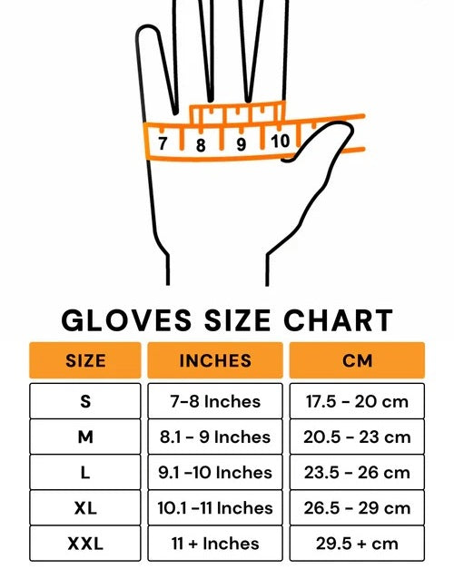 Men's Real Leather Winter Gloves - Sheep Leather Black Biker Gloves - Moto Stylish Gloves