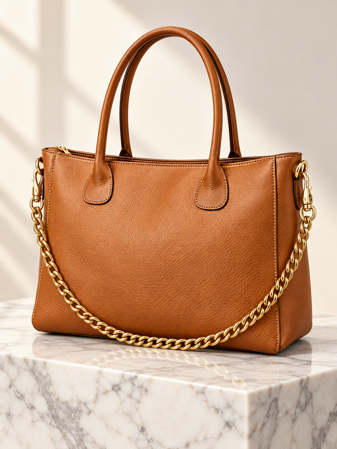 Genuine Full Grain Leather Handbag | Genuine Cow Leather Shoulder Bag | Real Leather Women Bag WB1001