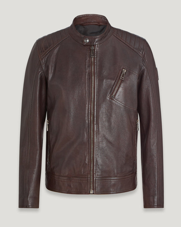 100% Original Lambskin Leather Jacket | Handmade Biker/Racer Lambskin Jacket