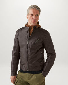 100% Original Lambskin Leather Jacket | Handmade Biker/Racer Lambskin Jacket
