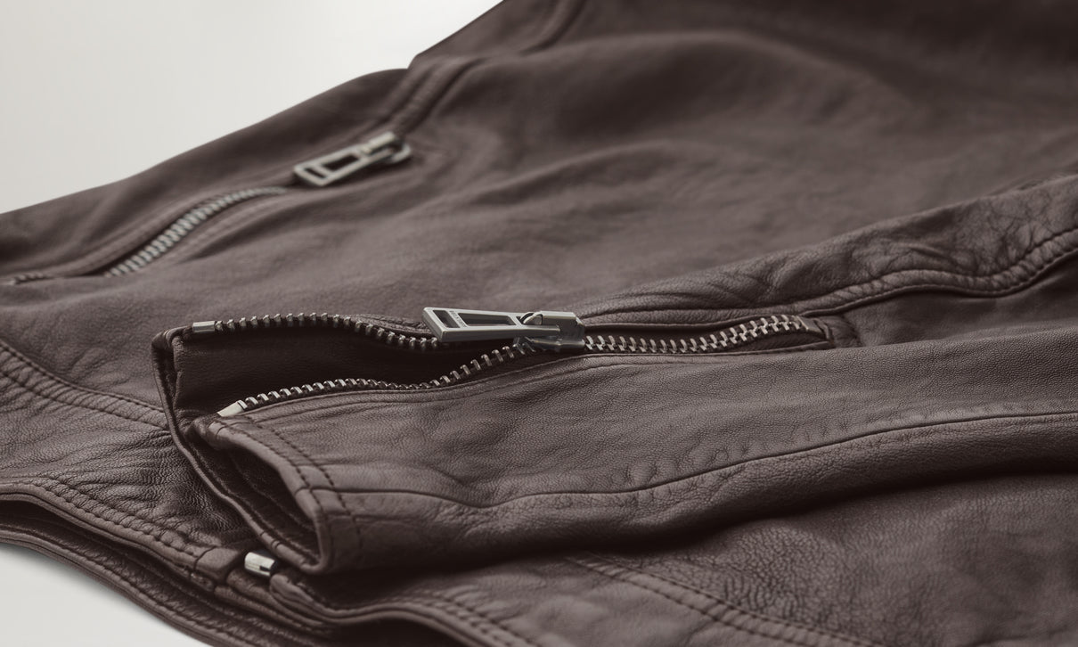 100% Original Lambskin Leather Jacket | Handmade Biker/Racer Lambskin Jacket