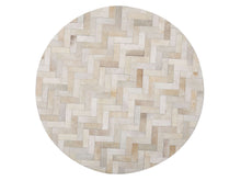 Charger l&#39;image dans la visionneuse de la galerie, HANDMADE 100% Natural Patchwork Cowhide Area Rug | Hair on Leather Cowhide Carpet | PR79
