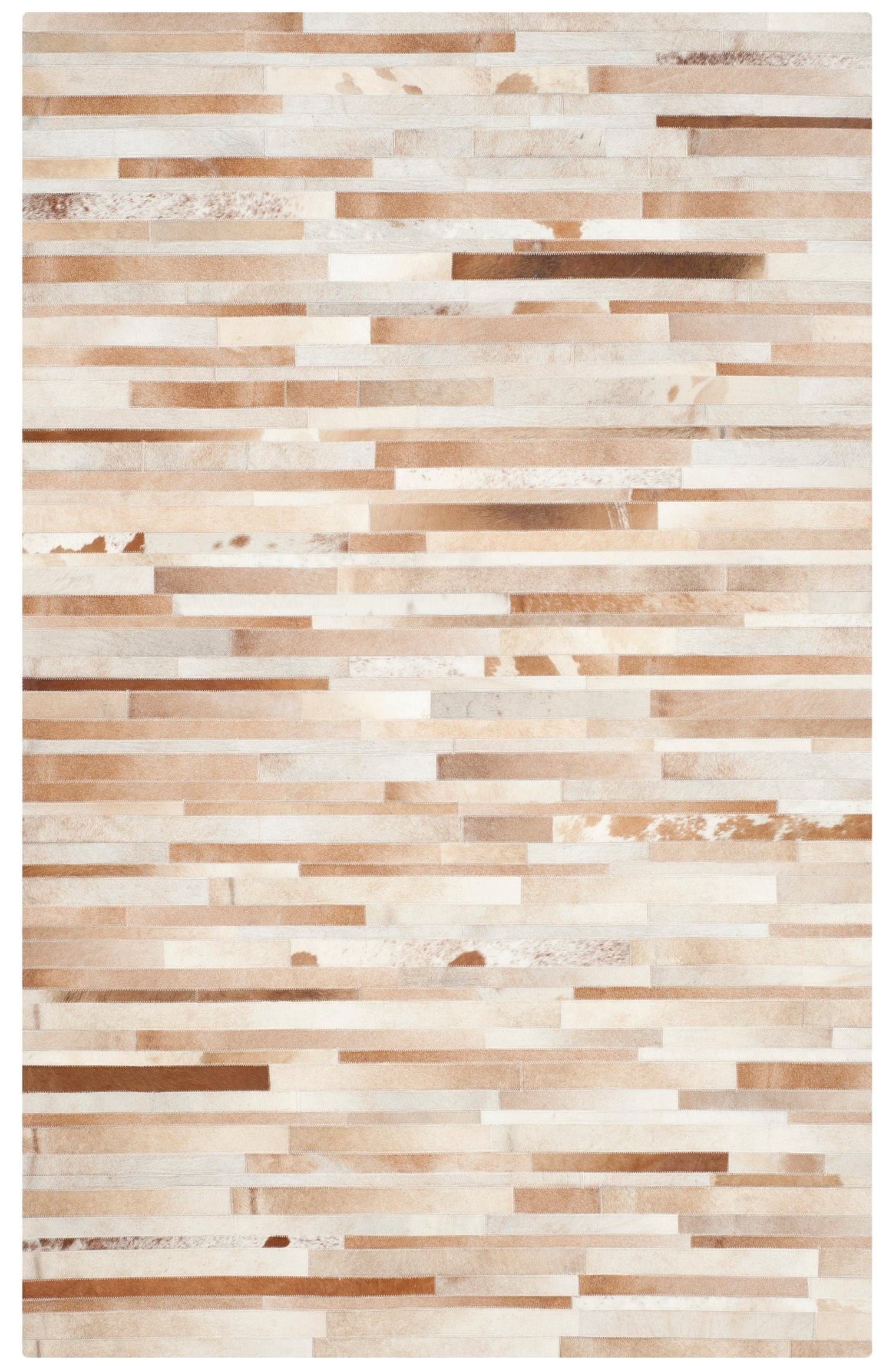 HANDMADE 100% Natural COWHIDE RUG | Patchwork Cowhide Area Rug | Real Cowhide Hallway Runner | Hair on Leather Cowhide Carpet | PR55