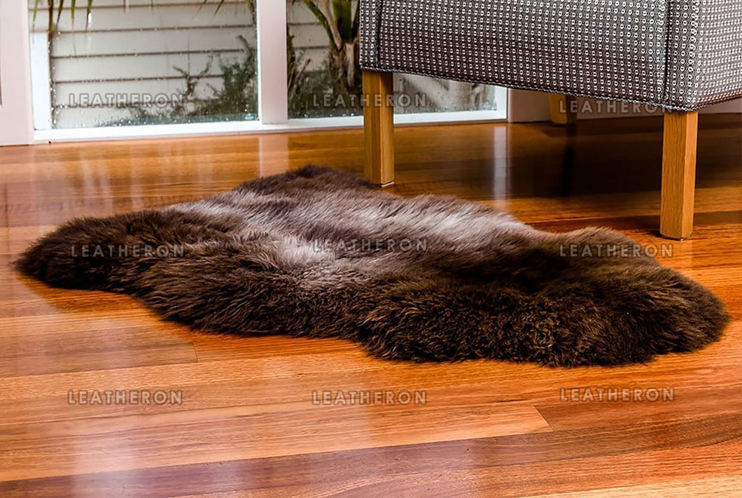Genuine Australian  SHEEPSKIN Area Rug ( 3 x 2 ft. approx. ) 100% Natural Real Sheepskin Fur Area Rug