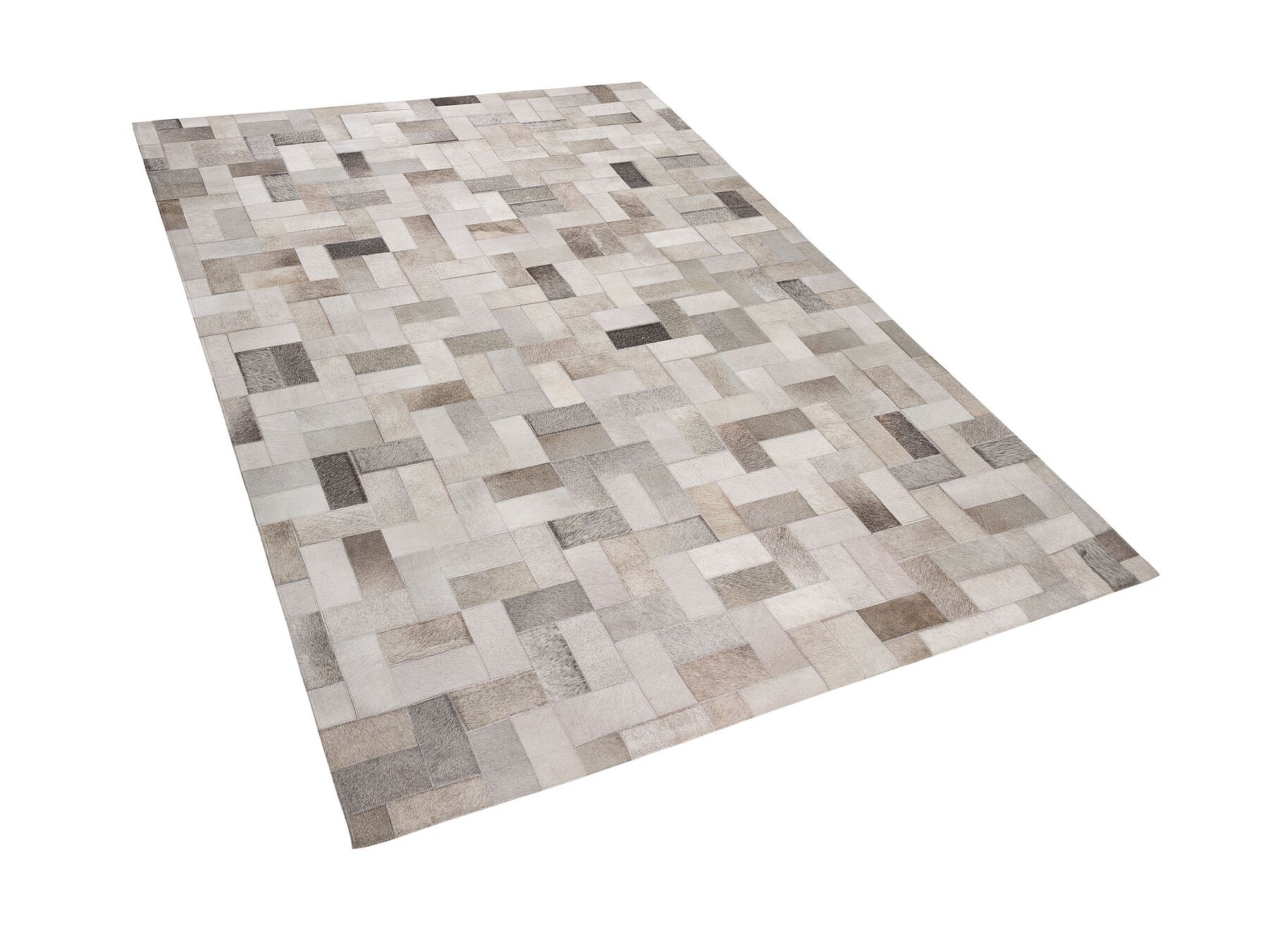 Interior Floor Decor RUG | Patchwork Area Rug | Real Cowhide Hallway Runner | Home Decor Carpet | PR183