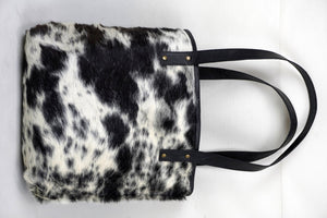 Natural Cowhide Tote Bags | Hair On Leather Cow Hide Handbags | Shoulder Bags | TB101