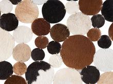 Load image into Gallery viewer, HANDMADE 100% Natural COWHIDE RUG | Patchwork Cowhide Area Rug | Hair on Leather Cowhide Carpet | PR172
