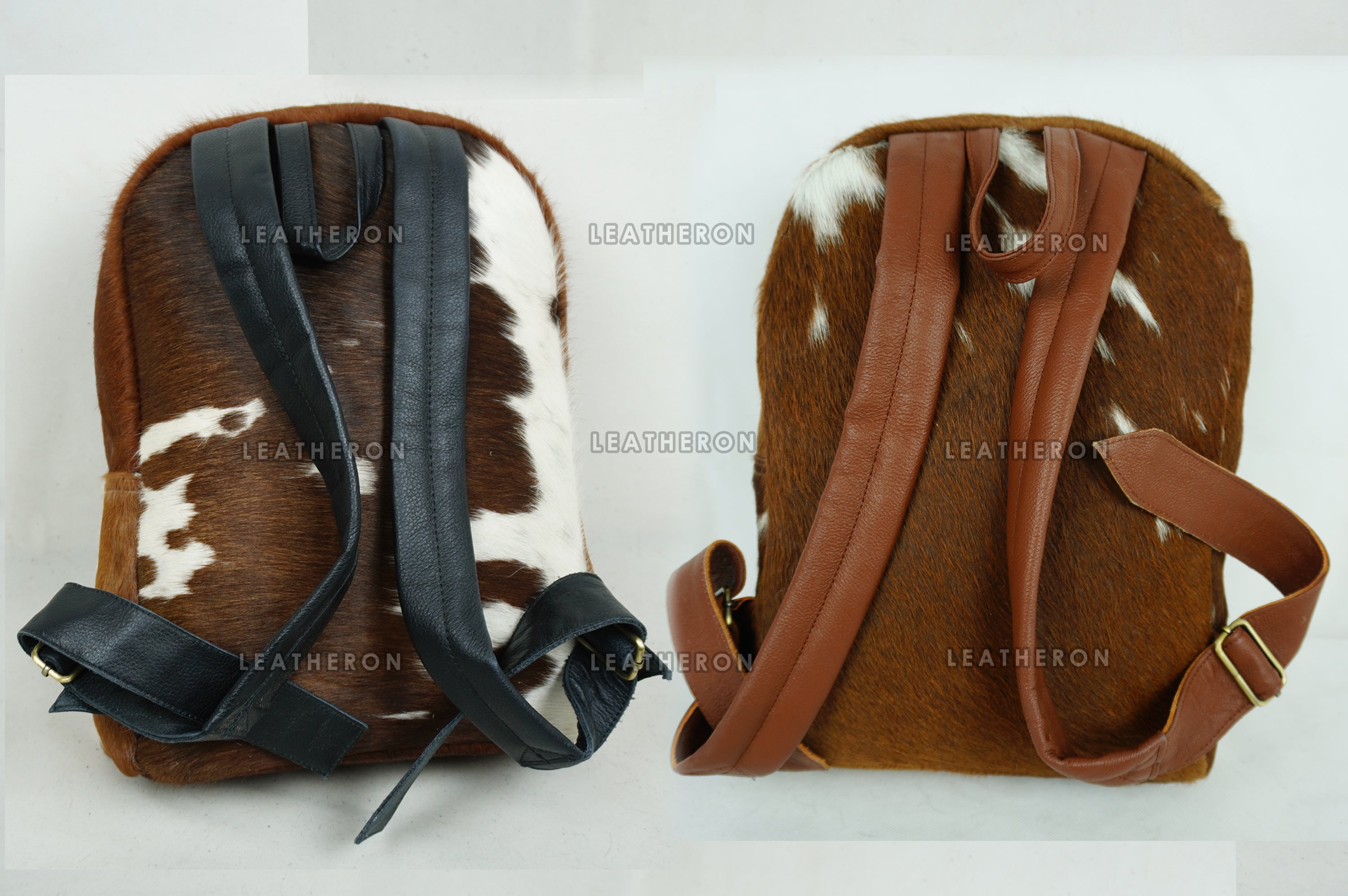Backpack!! Natural Cowhide Backpack | 100% Hair On Cowhide Leather Backpack Bag | Real Cow skin Backpack Bag