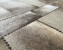 Load image into Gallery viewer, HANDMADE 100% Natural Patchwork Cowhide Rug | 508 - CUSTOM ORDER (3mx3m)
