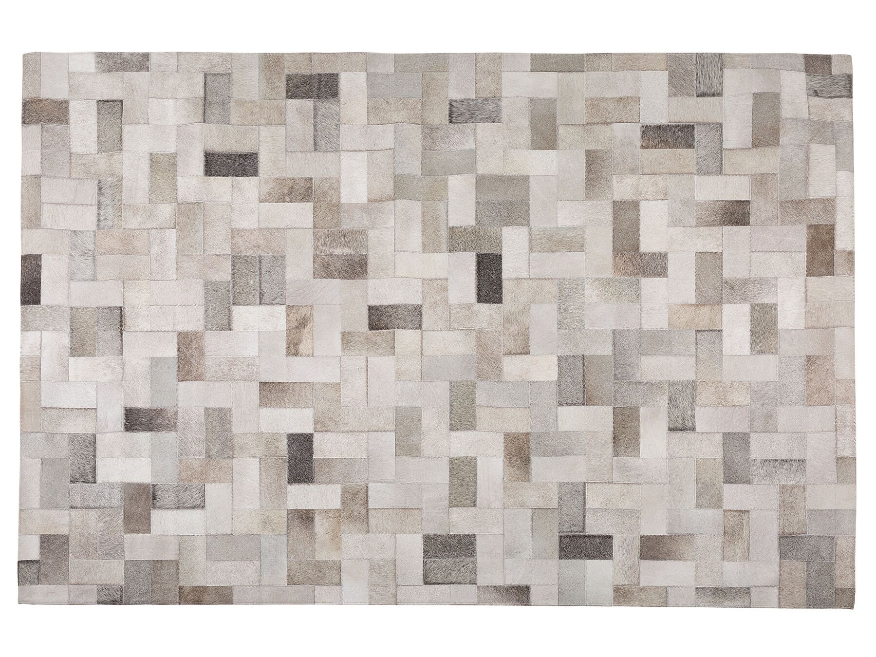 Interior Floor Decor RUG | Patchwork Area Rug | Real Cowhide Hallway Runner | Home Decor Carpet | PR183